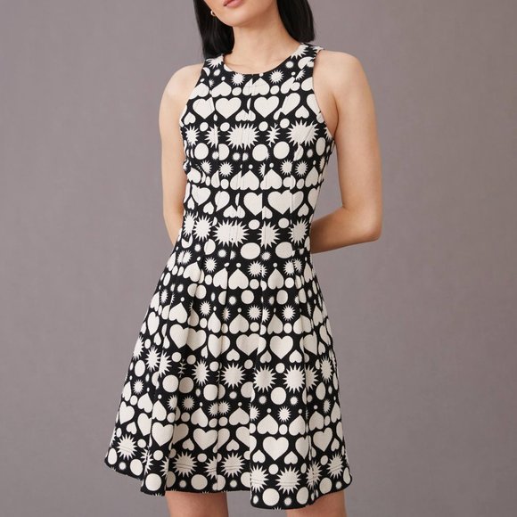HTF Anthropologie Maeve Printed Mini Dress - Picture 3 of 9